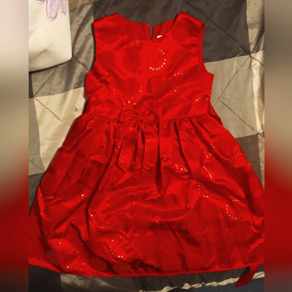 Red Holiday Christmas or Valentine's Dress